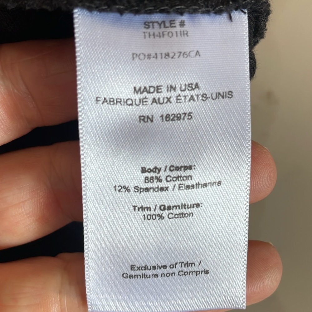 The Range | Primary Rib Puff Shoulder Top - Picture 6 of 6